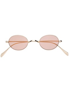 Oliver Peoples солнцезащитные очки в круглой оправе