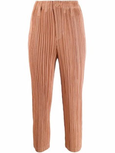 Pleats Please By Issey Miyake plissé trousers