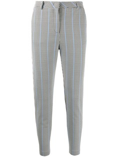 Pinko укороченные брюки в клетку