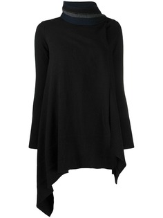Sacai кардиган асимметричного кроя