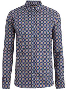 Burberry рубашка с принтом Tiled Archive