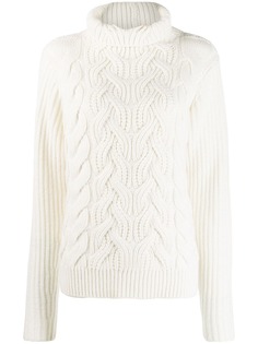 Helmut Lang Cable Knit wool sweater