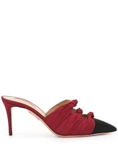 Aquazzura toe cap mules