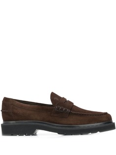 Tods лоферы на утолщенной подошве Tod`S
