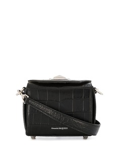 Alexander McQueen сумка на плечо с тиснением под кожу крокодила