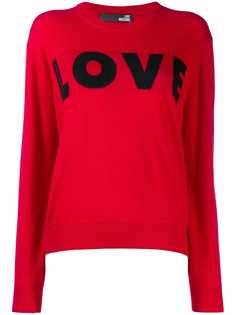 Love Moschino трикотажный джемпер Love