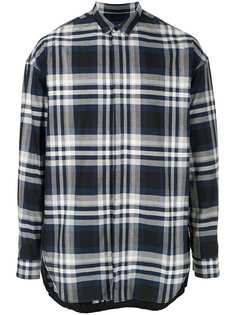 Juun.J check print shirt