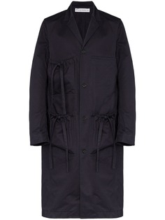 JW Anderson JW OS DRWST LG OV CT BLU