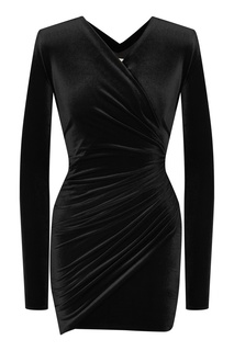 Черное мини-платье “Alexandre Vauthier”