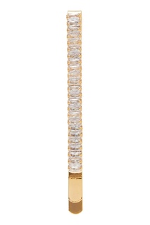 Золотистая заколка-невидимка с кристаллами Herald Percy