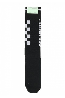 Черные носки с логотипом Off White