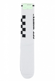Белые носки с логотипом Off White