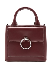 Бордовая сумка с кольцом Claudie Pierlot