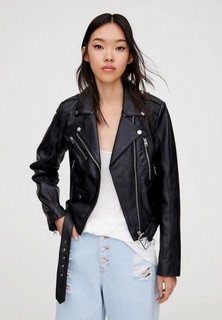Куртка кожаная Pull&Bear