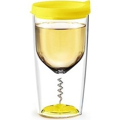 Бокал 0,35 л желтый Asobu Vino opener (VOC1 yellow)