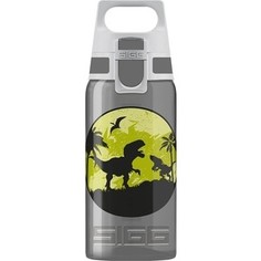 Бутылочка детская Dinos 0,5 л серая Sigg Viva One Dino (8686.70)