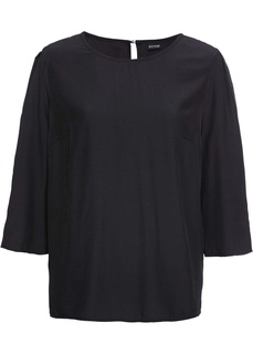 Блузка из шифона, рукав 3/4 Bonprix