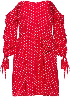 Платье с открытыми плечами Bonprix