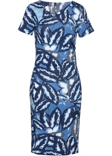 Платье трикотажное с принтом Bonprix