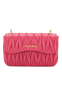 Сумка из кожи Miu Miu