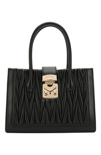 Сумка из кожи Miu Miu