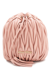 Рюкзак из кожи Miu Miu