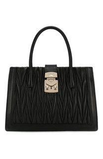 Сумка из кожи Miu Miu