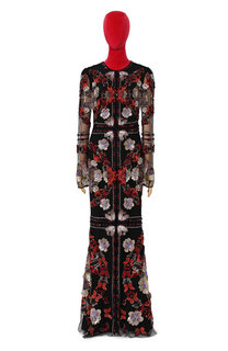 Платье-макси Alexander McQueen