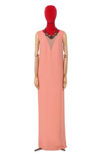 Шелковое платье Lanvin