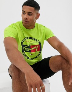 Футболка с принтом Tommy Jeans - Зеленый