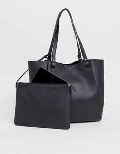 Сумка с отстегивающимся чехлом для планшета ASOS DESIGN - Черный