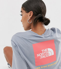 Серая футболка The North Face Red Box