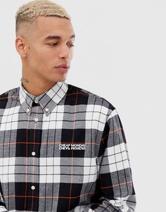 Рубашка в клетку Cheap Monday - Белый