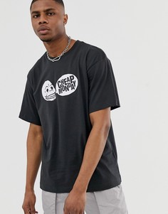 Футболка с логотипом Cheap Monday - Черный