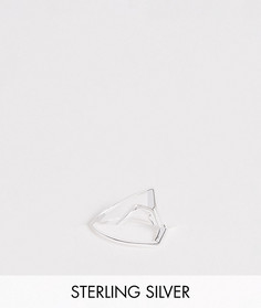 Серебряное кольцо ASOS DESIGN - Серебряный