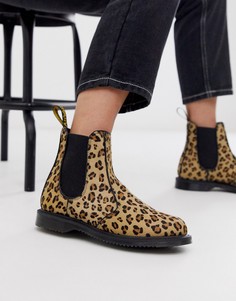 Ботинки челси с леопардовым принтом Dr Martens Flora - Мульти