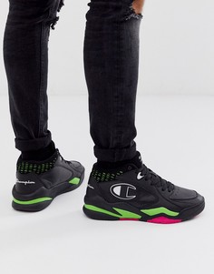 Черные кроссовки в стиле 90-х Champion Zone