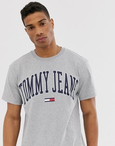 Футболка с логотипом Tommy Jeans - Серый