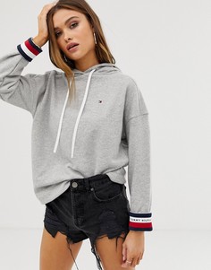 Худи с манжетами в полоску Tommy Hilfiger Valina