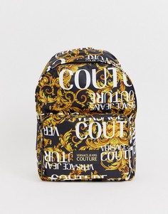 Рюкзак с логотипом в стиле барокко 90-х Versace Jeans Couture