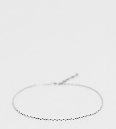Серебряный браслет-цепочка ASOS DESIGN Plus - Серебряный