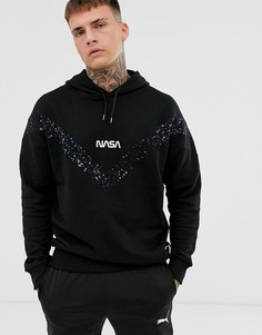 Худи синего цвета Puma x NASA - Синий