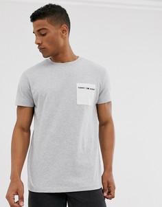 Футболка с контрастным карманом Tommy Jeans - Серый