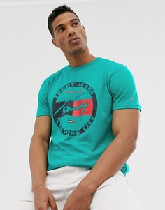 Футболка с принтом Tommy Jeans - Зеленый