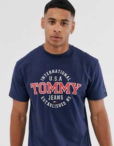 Футболка с принтом Tommy Jeans - Черный