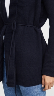 Vince Rib Front Cardigan