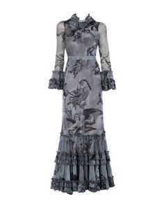 Длинное платье Moschino