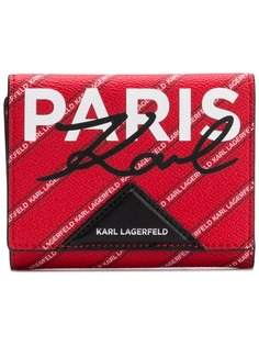 Karl Lagerfeld средний кошелек K/City Paris
