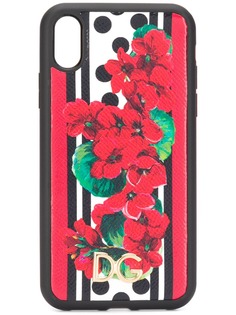 Dolce & Gabbana чехол для iPhone XR с цветочным принтом