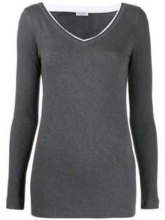 Brunello Cucinelli джемпер кроя слим